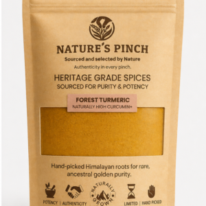 Nature’s Pinch Pure Forest Turmeric Powder (Haldi) – Natural, High Curcumin & Fresh